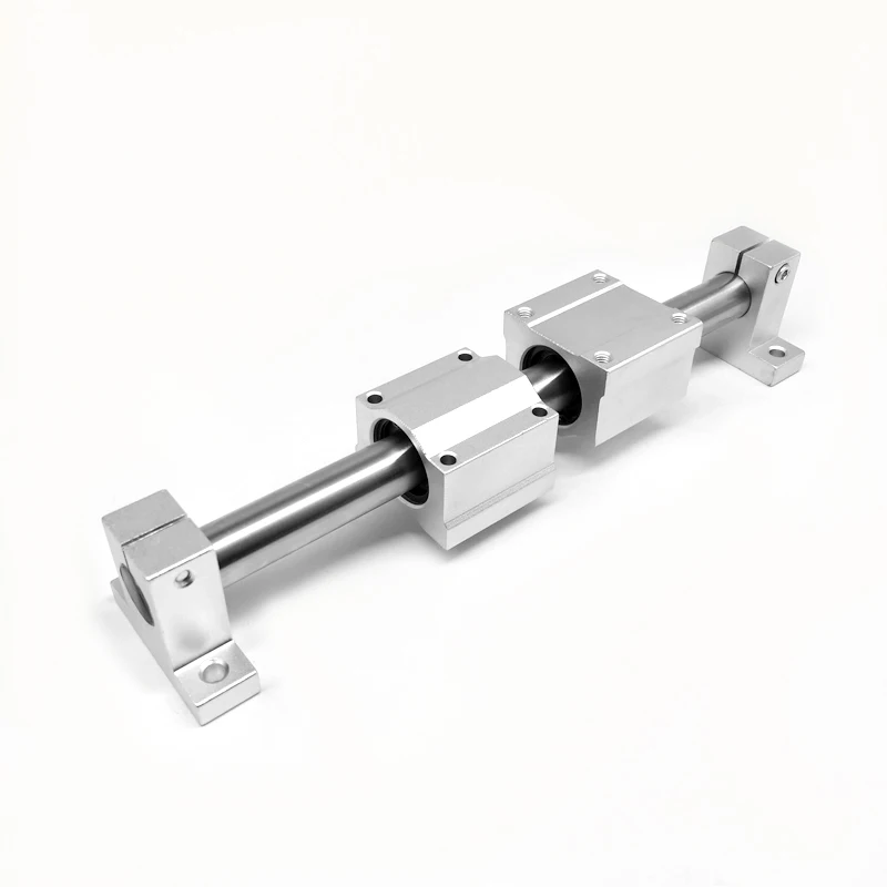 1Pc SC60UU 60mm Linear Axis Ball Bearing Block With LM60UU Bush, Pillow Block Linear Unit For CNC Part