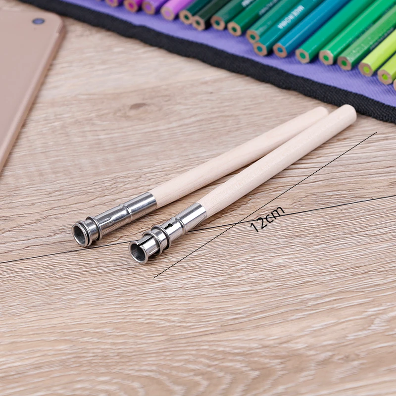 1Pc Adjustable Dual-Head Single Head Pencil Lengthener Extender Holder Sketch School Painting Writing Tool for Art Supplies