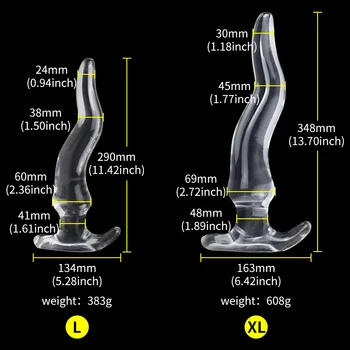 14/19/24/29/34cm Long Anal Plug Large Buttplug For Women Men XL Dildo Anal Extender Sex Toys Prostate Massager Gay Butt Plug 6