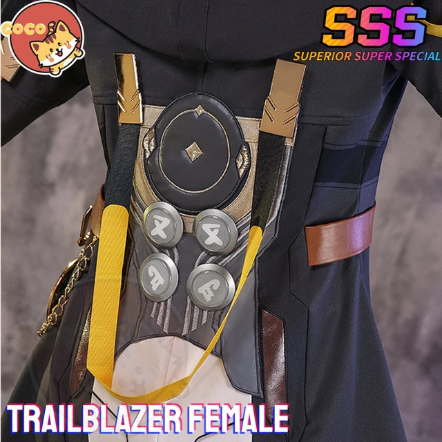 CoCos-SSS Game Honkai Star Rail Trailblazer Female Cosplay Costume Game  Star Rail Big Sister Trailblazer Stelle Costume and Wig - AliExpress