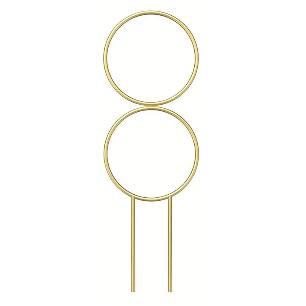 Decorations Iron Plant Support Stakes Flowerpot Decorations Garden Supplies Flower Pot Bracket Rust-proof Plant Sticks Garden