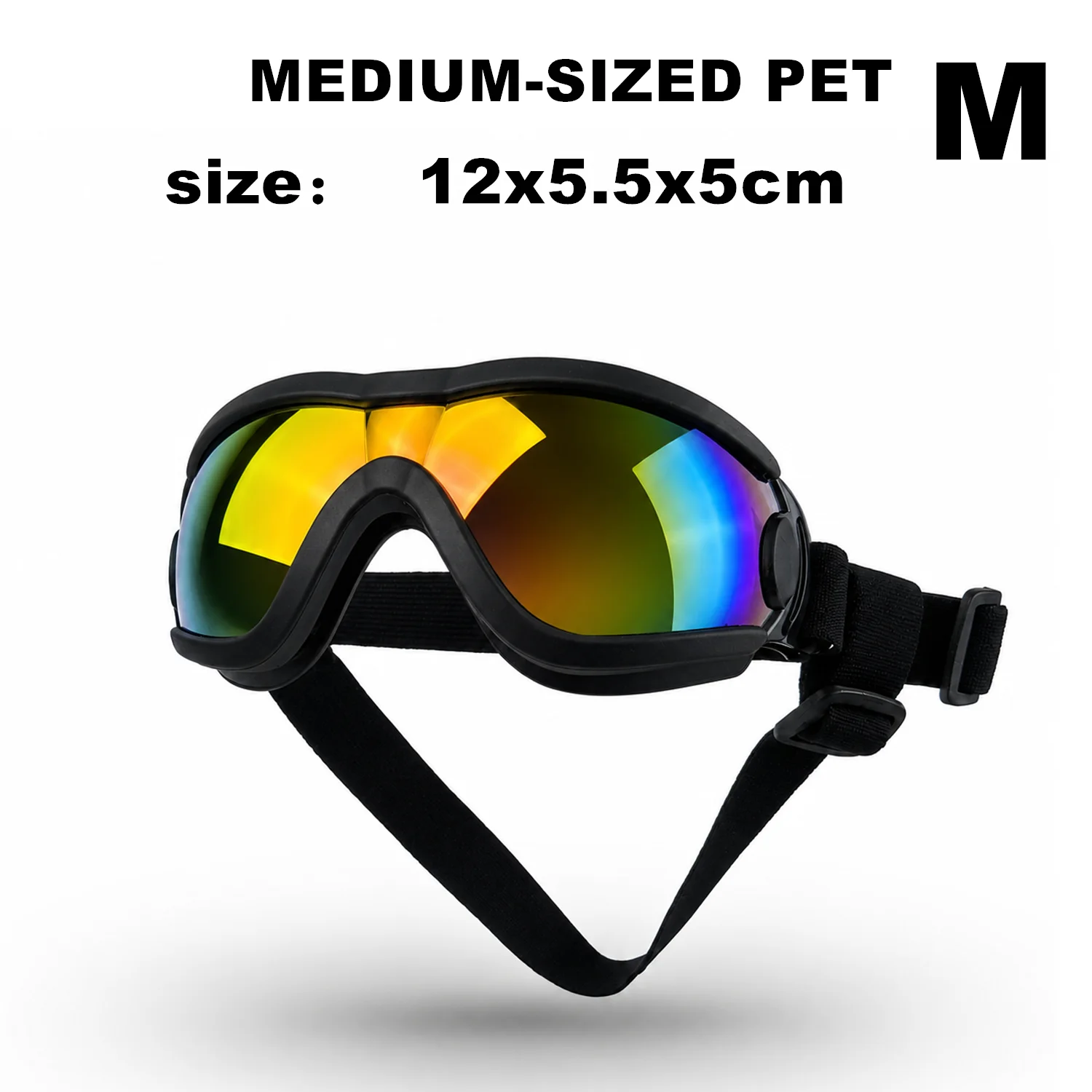 Pet UV Protection Goggles - Adjustable, Soft, and Easy-Wear Sunglasses