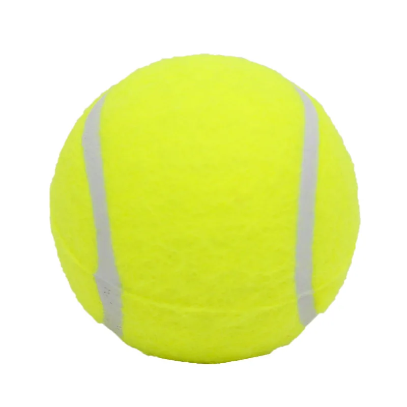 Tennis Balls 1PCS Sports Professional Training Rubber High Elasticity Durable Training Ball for Club School Competition Outdoor