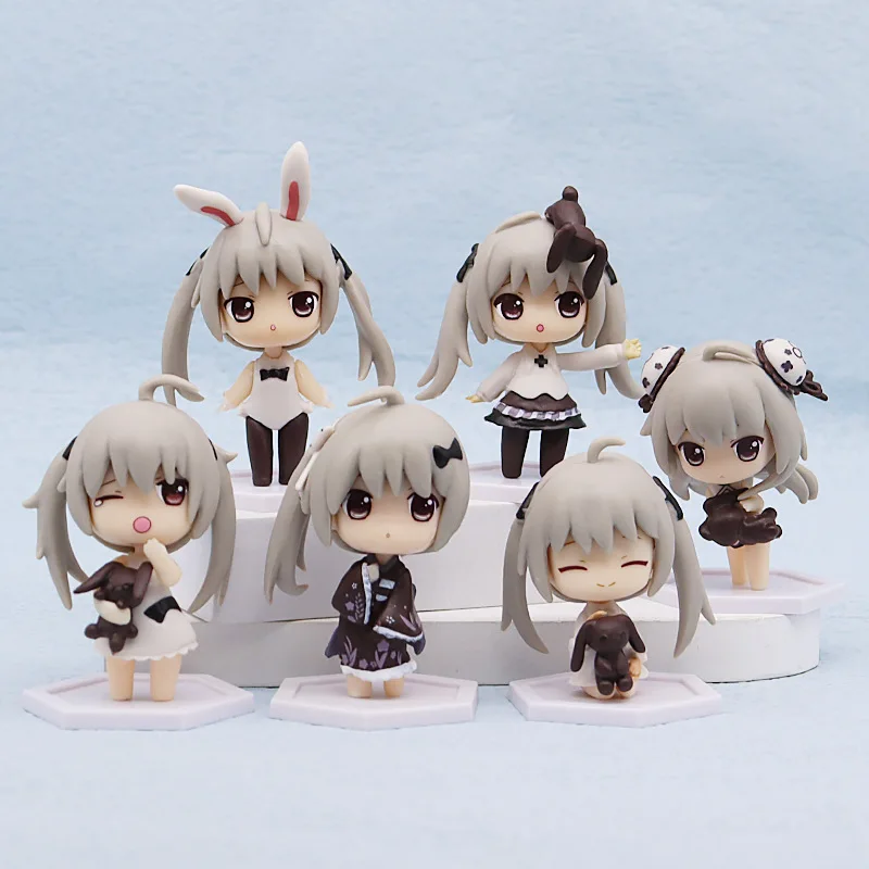 

Yosuga No Sora Kasugano Sora Six Cute Little Sister Mini Dolls Anime Characters Garage Kits Game Toys Birthday Gift