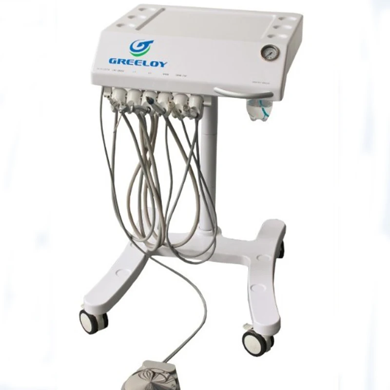 

Professional CE Approved Veterinary Dental Trolley Cart Mobile Veterinary Dental Unit with Ultrasonic Scaler GU-P302