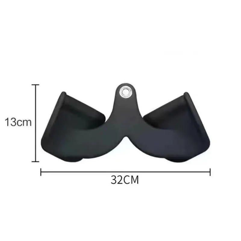 Home Gym Fitness Rowing T-bar V-bar Pulley Cable Machine Attachments Bicep Curl Tricep Lat pulldown Bar Back Training Grips, gym accessories,fitness workout handle,fitness cable pulley