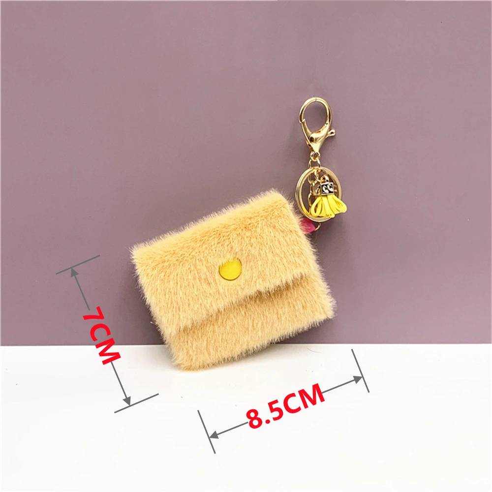 Cute Cartoon Genuine Leather Mini Coin Purse Keychain Pouch Card Holder  Womens | eBay