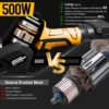 SWANSOFT 6 Inch Mini Chainsaw, Cordless Chainsaw Compatible with 16.8V Battery, Small Chain Saw for Tree Trimming 3
