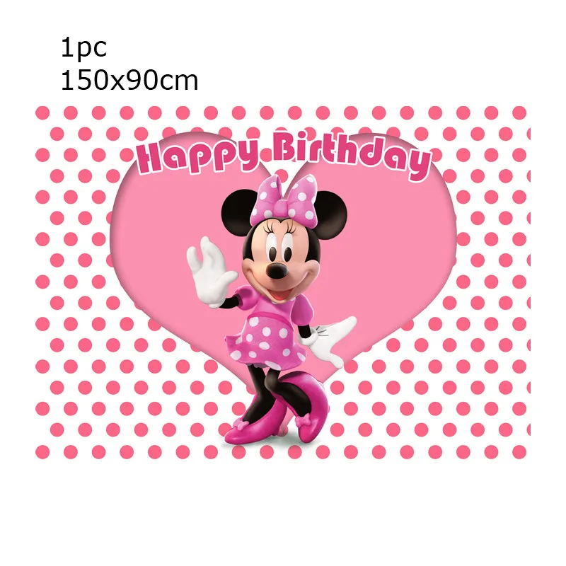 Pastel Girl Birthday Balloon Arch | Minnie Mouse Party Decorations - 1set  Pink - Aliexpress