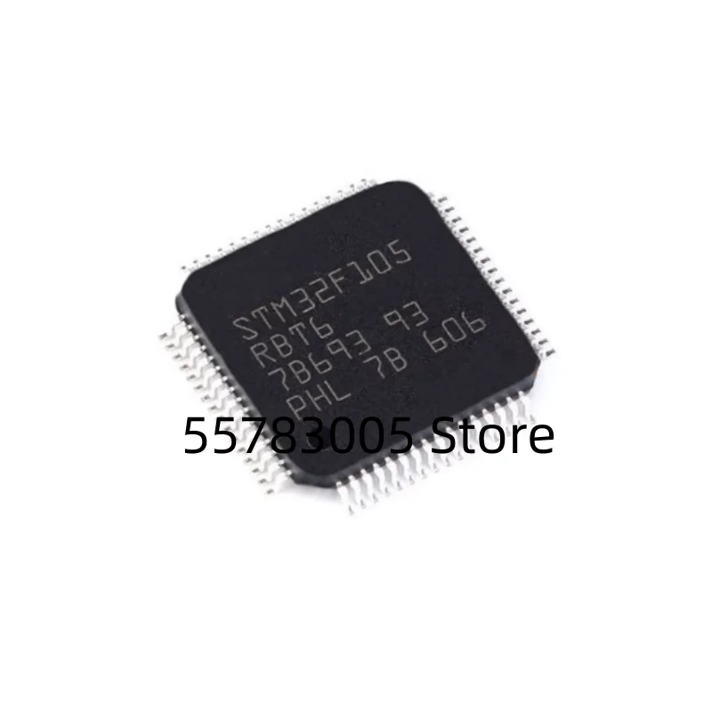 

5PCS New STM32F105RBT6 TQFP64 Microcontroller chip IC