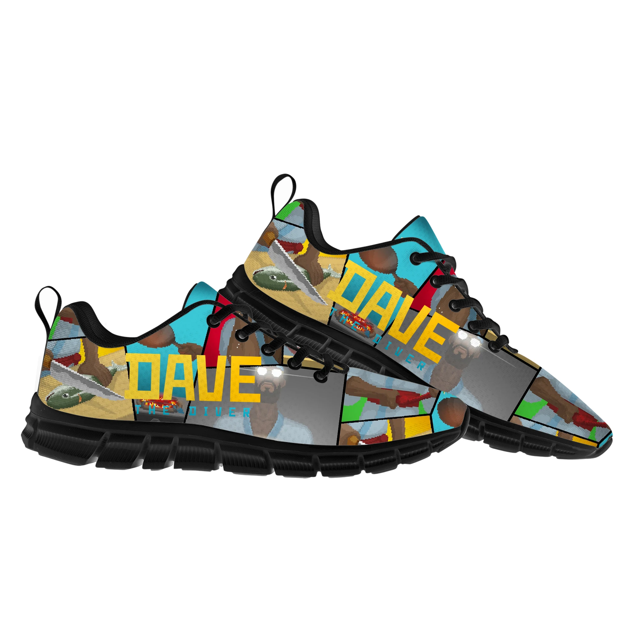 

Спортивная обувь с героями мультфильмов: игровой Дэйв Дайвер, мужские, женские, подростковые, детские кроссовки, высококачественные кроссовки, изготовленные на заказ