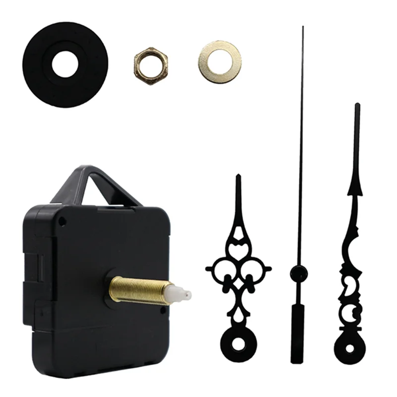 ABYN-15Pcs 31MM Long Shaft DIY Quartz Clock Movement Mechanism Motor Kit For Clock Repair Tool Parts DIY Replacement A