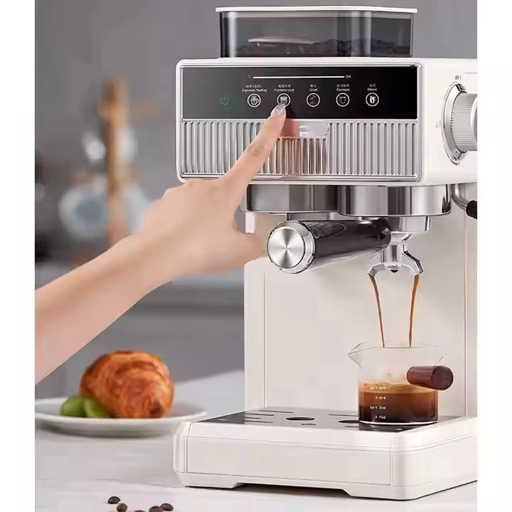 Italian High Quality Stainless Steel Espresso Machine Multifunctional Semi-Automatic Coffee Maker Electric Office Hotel Home GS 6