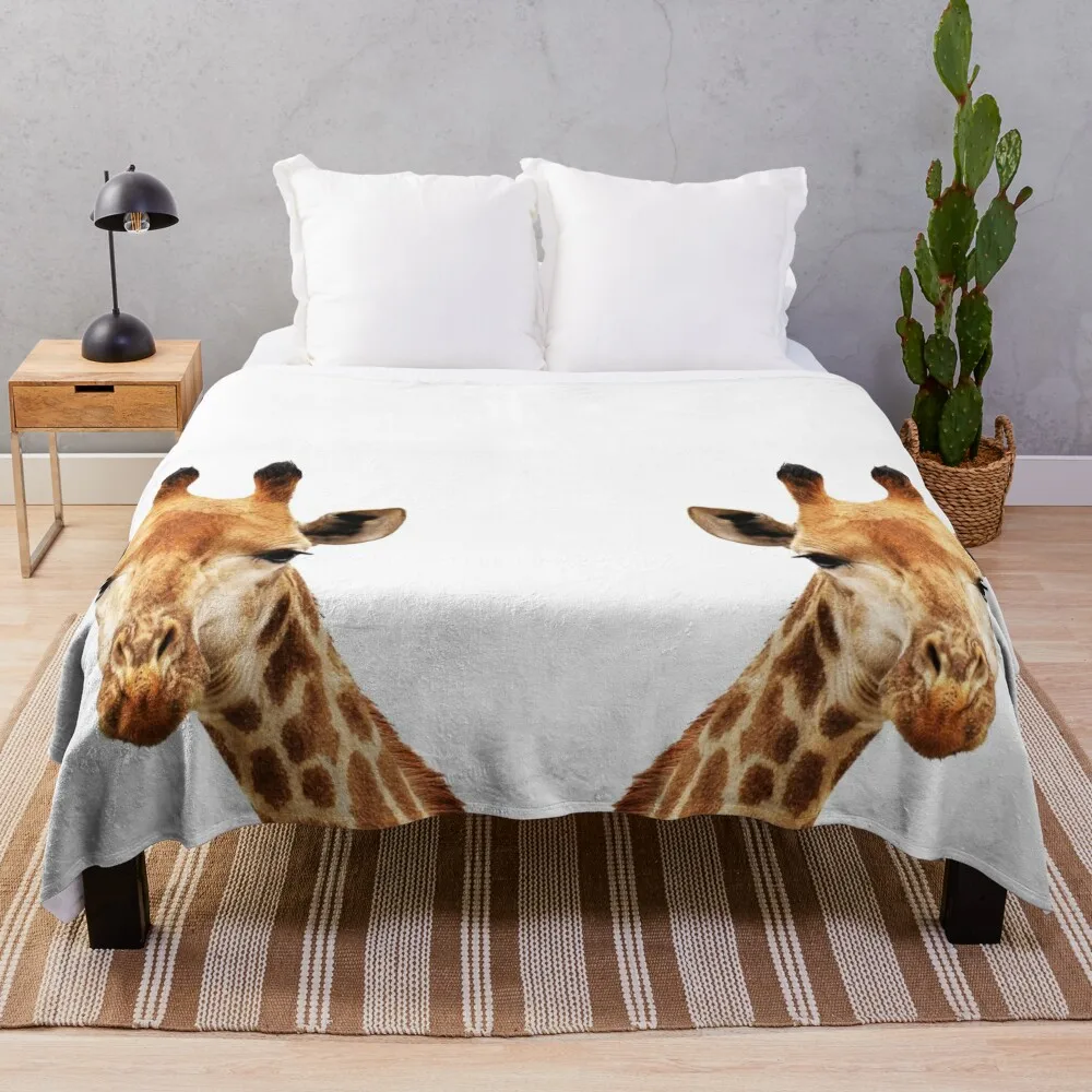 

giraffe Throw Blanket Heavy Personalized Gift Large Cute Blankets