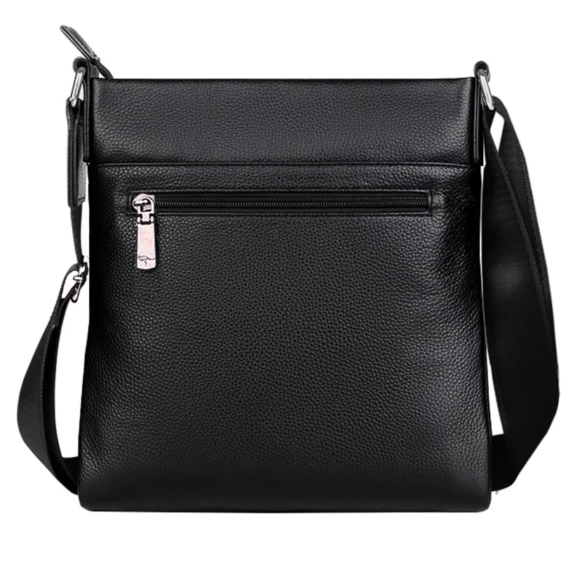 Men's Casual Single Shoulder Bag Vertical Style Business Crossbody Bag for Youth Students Sports