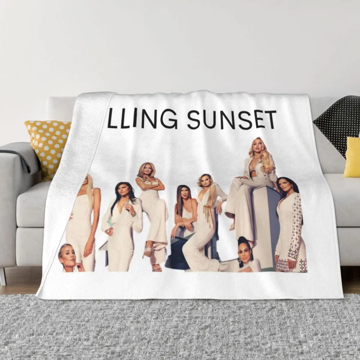 

selling sunset Throw Blanket Luxury St Sofas Blankets