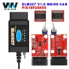 ELM327 V1.5 USB HS MS CAN OBDII FORScan For Ford For Mazda Code Reader obd2 Car Diagnostic Scanner ELM 327 V1 5 Auto Tool 1