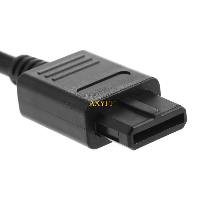 AXYF 1.8m AV 오디오 비디오 스테레오 케이블 코드 SNES용 N64 게임 큐브용 RCA