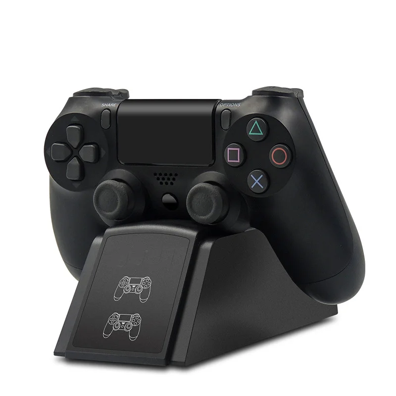 PS4 Controller Charger Dual USB Fast Charging Dock Station For Sony Playstation 4 PS4/PS4 Slim/ PS4 Pro Gamepad Game Handle