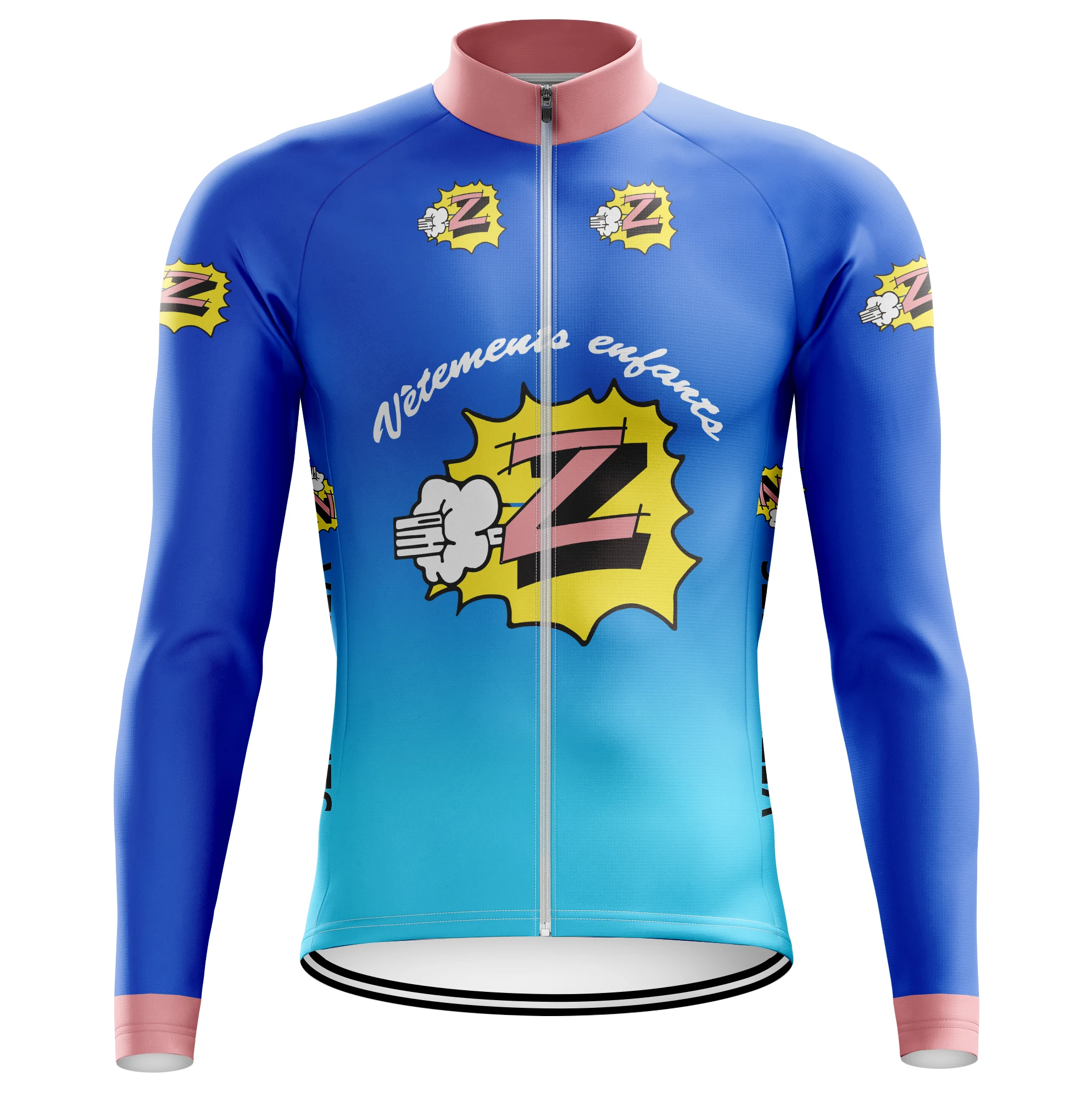 thumbnail image 1 of Jersey de ciclismo retro de manga larga para hombre, de varios estilos, de polar de invierno, para montar en bicicleta, París, Roubaix, Brooklyn, Ford, Faema, Molteni, 1 of 5