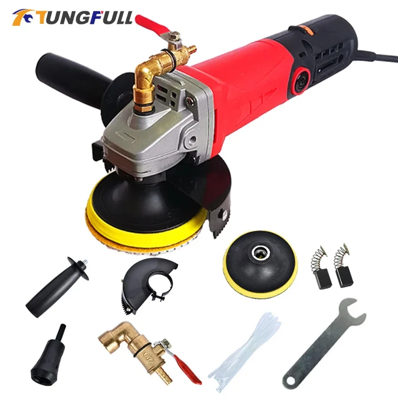 Electric Grinder Polisher Wet Stone Polisher Grinder Water Jet For Granite Marble Floor Stone