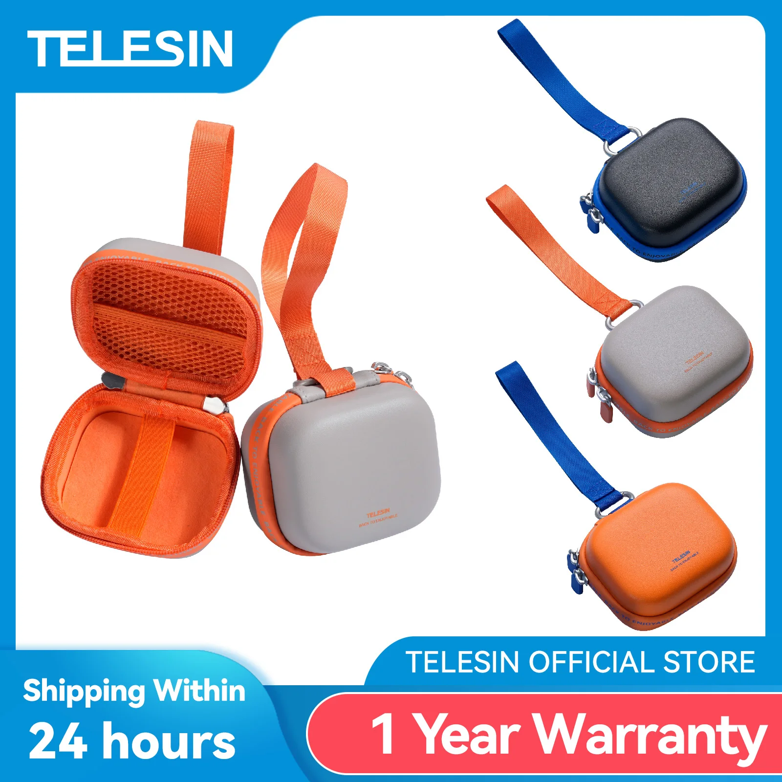 TELESIN DisAdv Mini Storage Protection Carrying Case