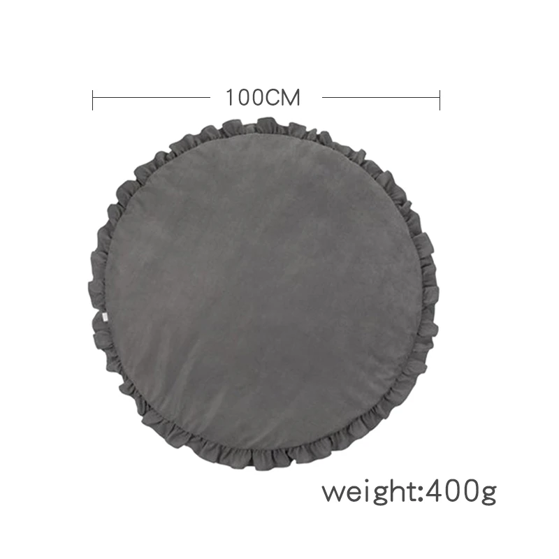 لينة القطن لعب الحصير للطفل ، أرضية مستديرة ، بطان...