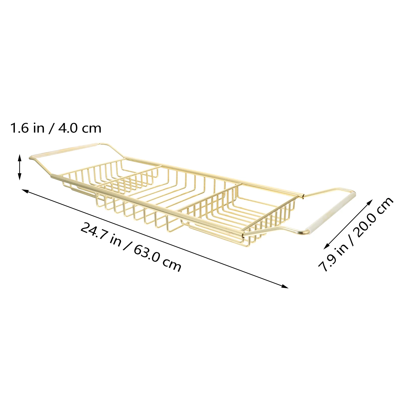 Ipetboom Laptop Stand Wire Bath Tub Tray Stainless Steel Bathtub Tray Expandable Bath Table Shelf Over Tub Racks Bathtub Storage Rack