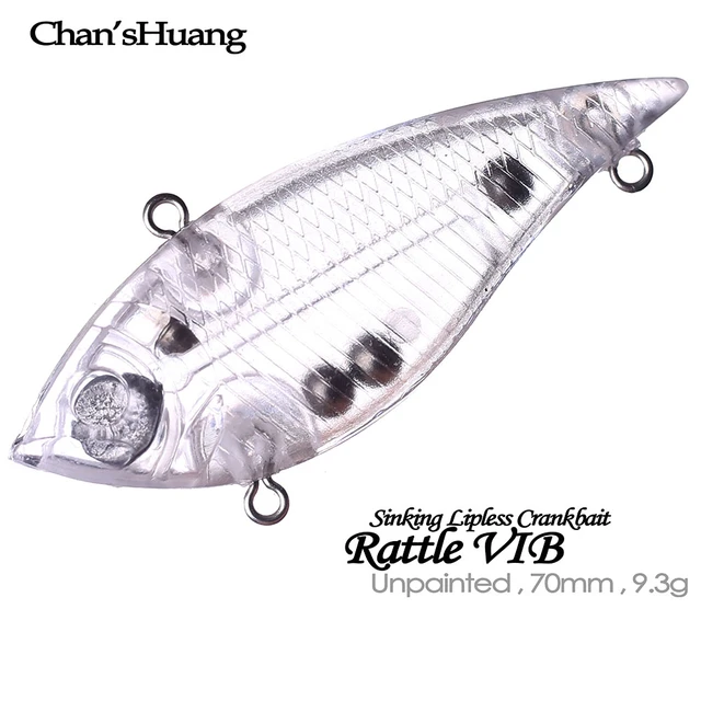 Chan'sHuang 20PCS Unpainted Blanks Bait 12cm 19.3g Deep Water