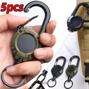 Retractable Heavy Duty Pull Reel Carabiner 1