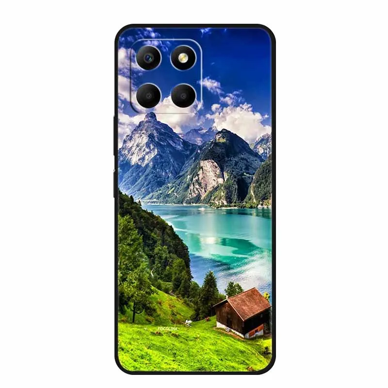 Shockproof Black Silicone Soft Phone Case