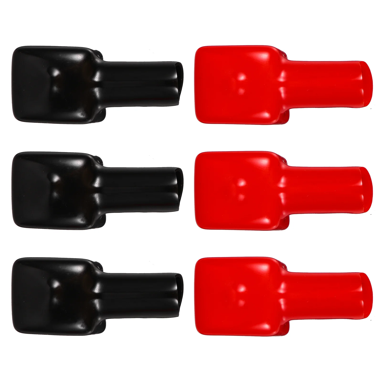 

6 Pcs Pile Head Cover Cable Protector Car Acessories Terminal Protection Kit Protective Case