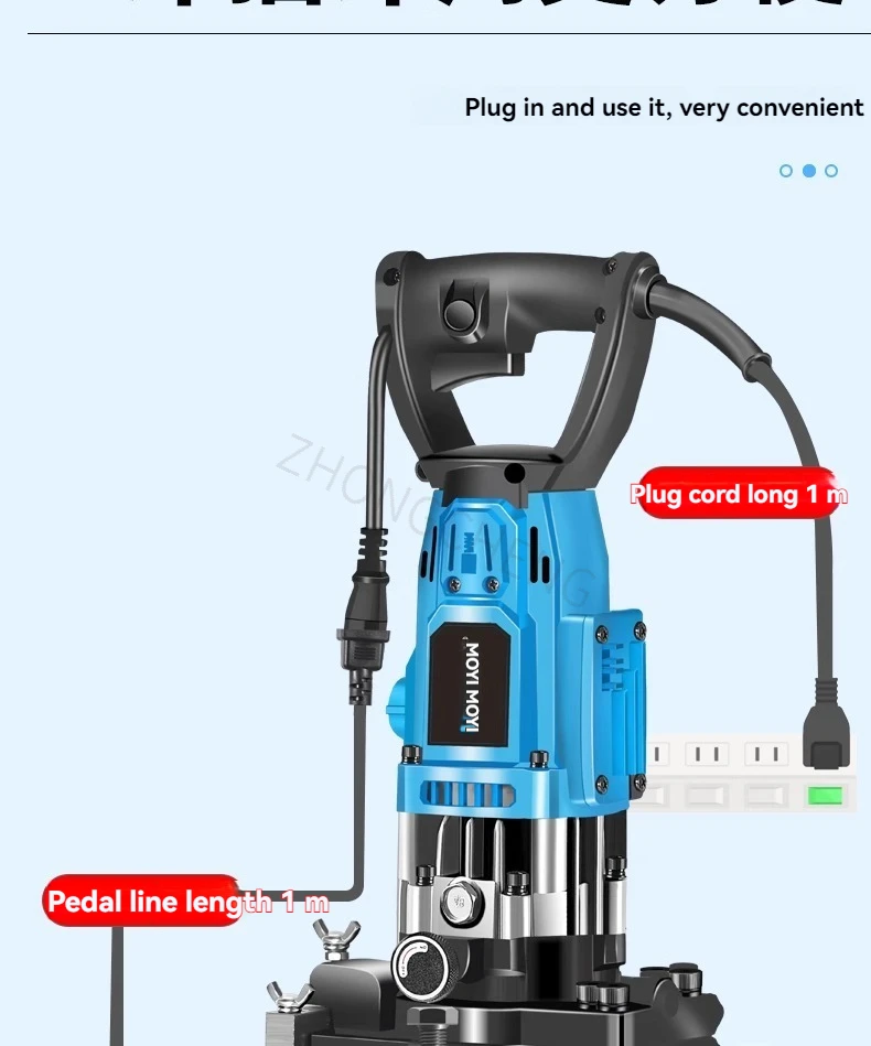 Upgraded Hydraulic Cutting Machine, Hydraulic Angle Iron Punching Machine, Angle