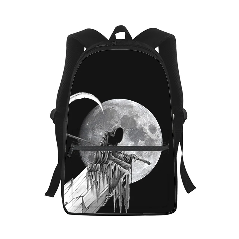 Рюкзак grim Reaper Skeleton для мужчин и женщин, модная школьная сумка с 3D принтом для студентов, детский дорожный ранец на плечо для ноутбука рюкзак narcos для мужчин и женщин модная школьная сумка с 3d принтом для студентов детский дорожный ранец на плечо