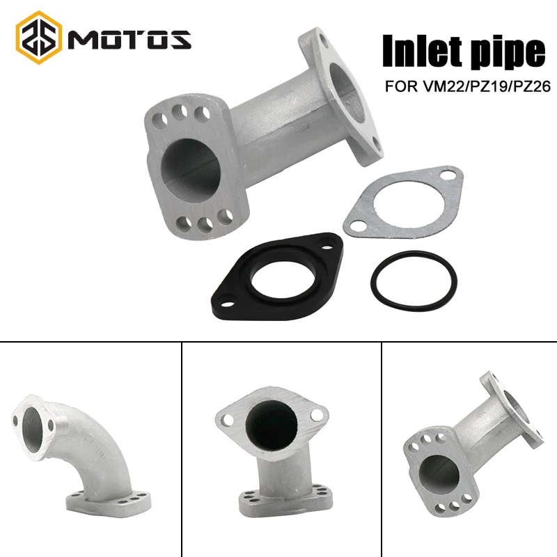 

Впускной коллектор карбюратора ZS Moto Carb VM22/PZ19/PZ26, адаптер впускного коллектора карбюратора