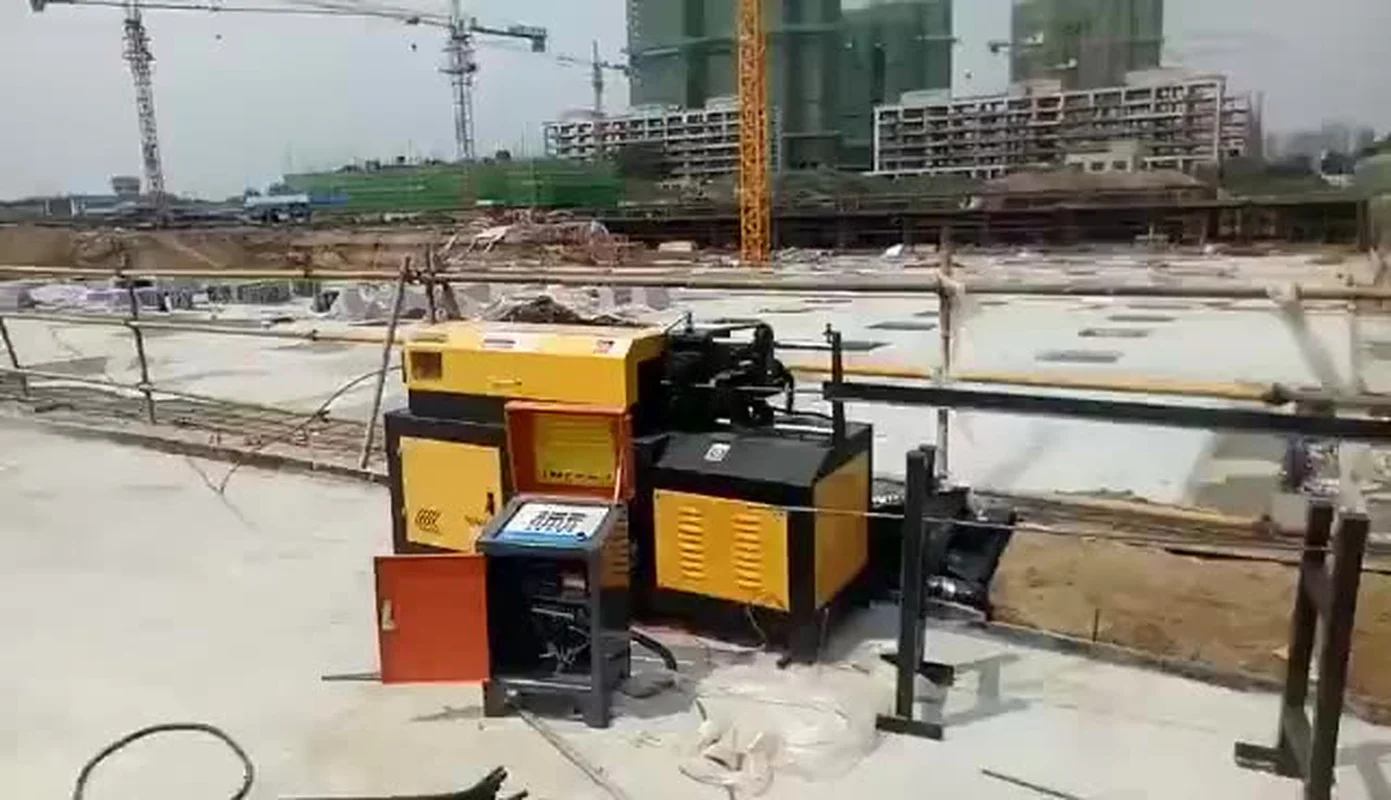 

Straightening Thread Rolling Machine Rebar Straightener Stirrup Cutting and Bending Machine
