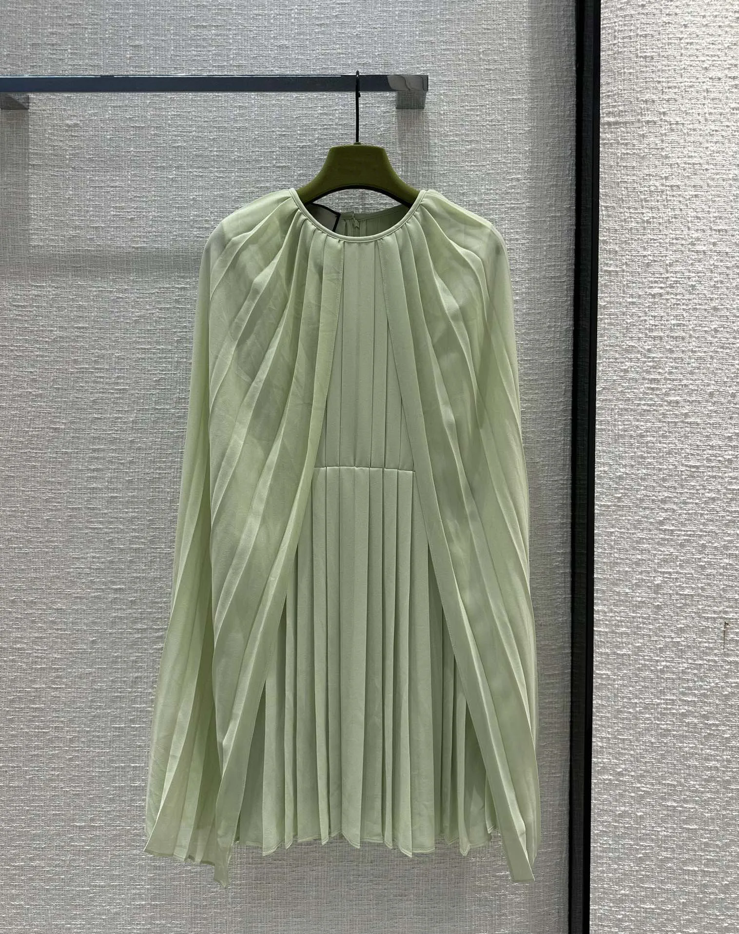 

Cape cape pleated dress casual versatile fashion 2023 summer new
