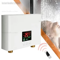 Chauffe-eau instantané 110V/220V, 3000W, chauffage électrique mural pour salle de bains, douche d'eau chaude et chauffage de cuisine domestique 2