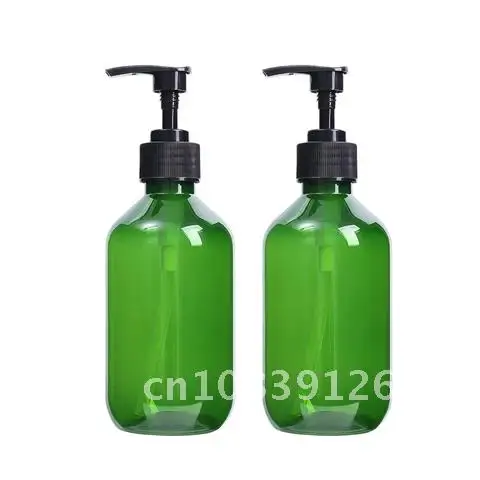 

Portable 2PCS Soap Bottle Manual Press Push Pump Empty Bottle Shampoo Shower Gel Refillable Bottle Bathroom Supplies 500/300ml