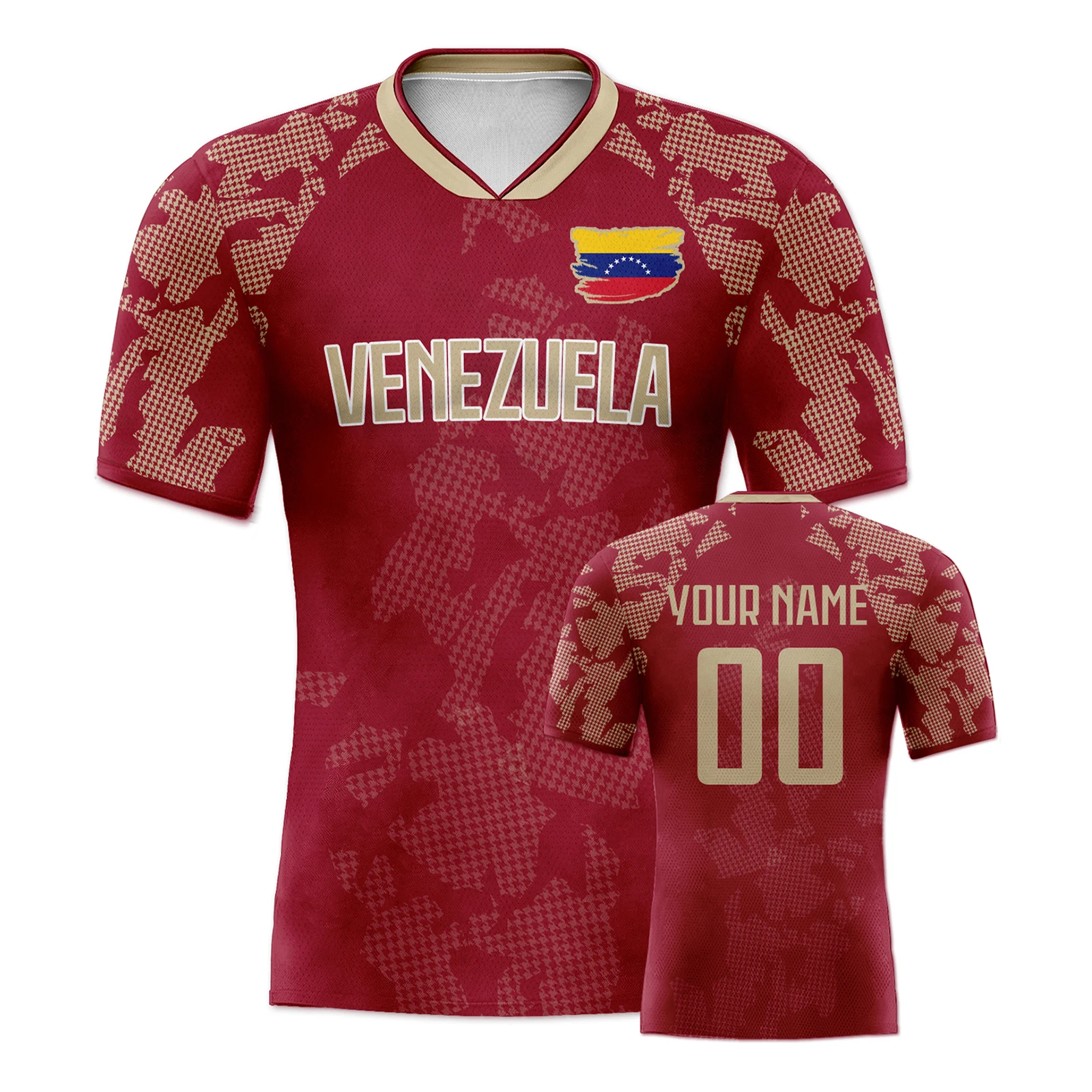 custom venezuela soccer jersey personalized name number, national team football shirt flag design for men youth women Custom Venezuela Soccer Jersey Personalized Name Number, National Team Football Shirt Flag Design for Men Youth Women 1