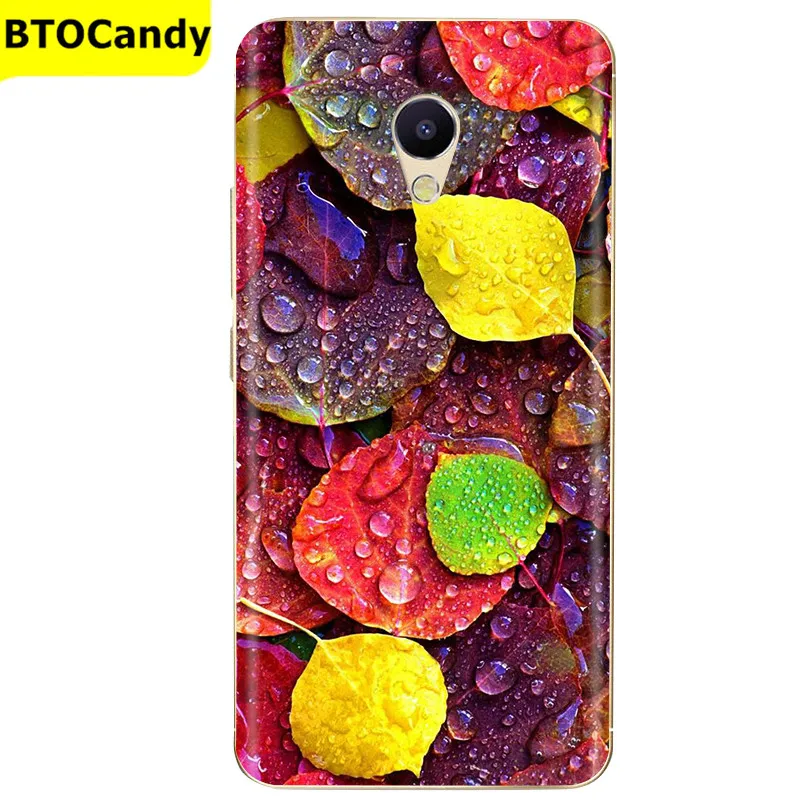 meizu phone case with stones lock Silicone Case For Meizu M5S Case Soft Silicone Cartoon Pattern Phone Case For Meizu M5S Case M 5S Cover Flower Bumper Coque Bags cases for meizu belt Cases For Meizu