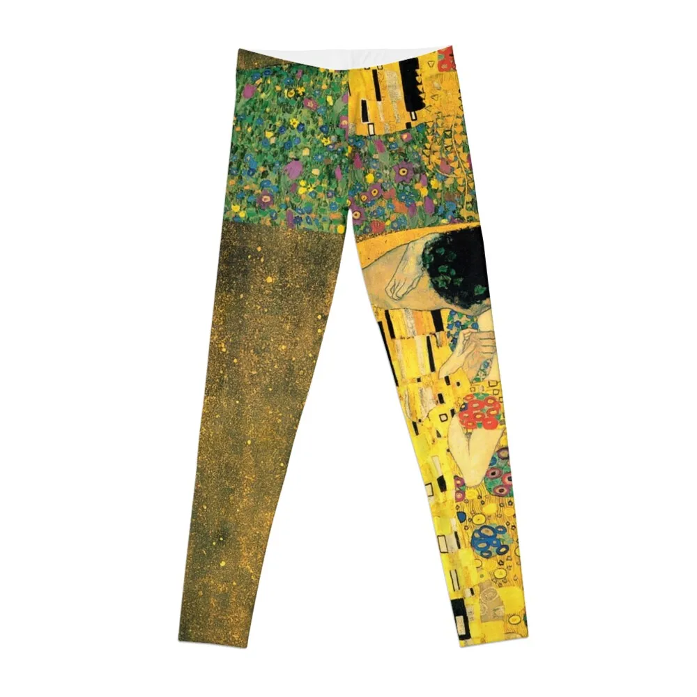 

The Kiss - Gustav Klimt Leggings sports shirts gym Women's trousers sports for gym Womens Leggings