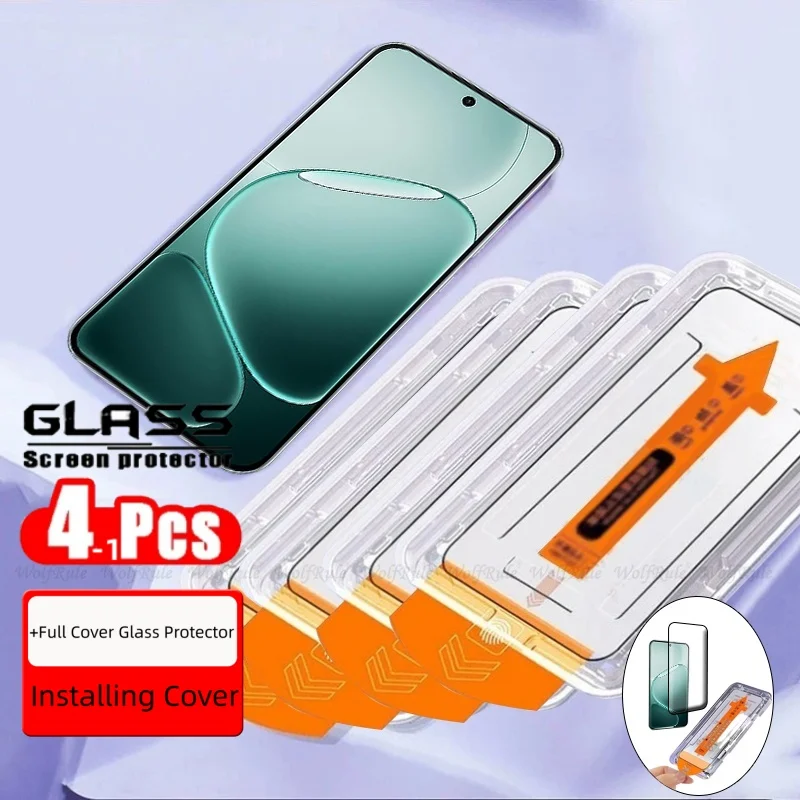 Premium Tempered Glass Screen Protector - Full Cover, 9H Hardness, Dust-Free