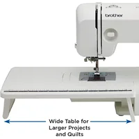 Sewing and Quilting Machine, XR3774, 37 Built-in Stitches, Wide Table, 8 Included Sewing Feet 2