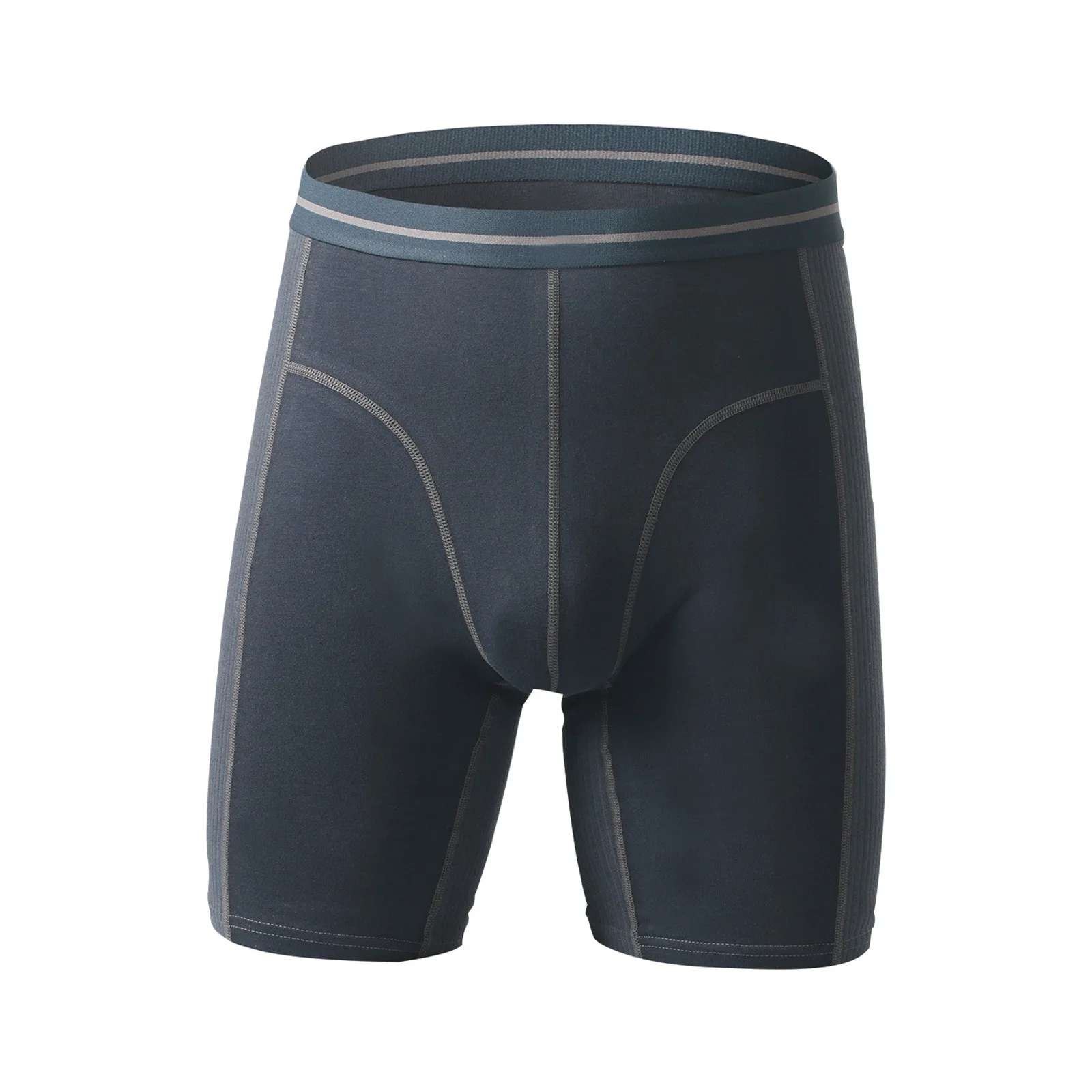 

Classic Solid Color Boxershorts Underpants For Men Skinny U-Convex Boxers Underwear Casual Retro Comfort Sports Underwear Cueca