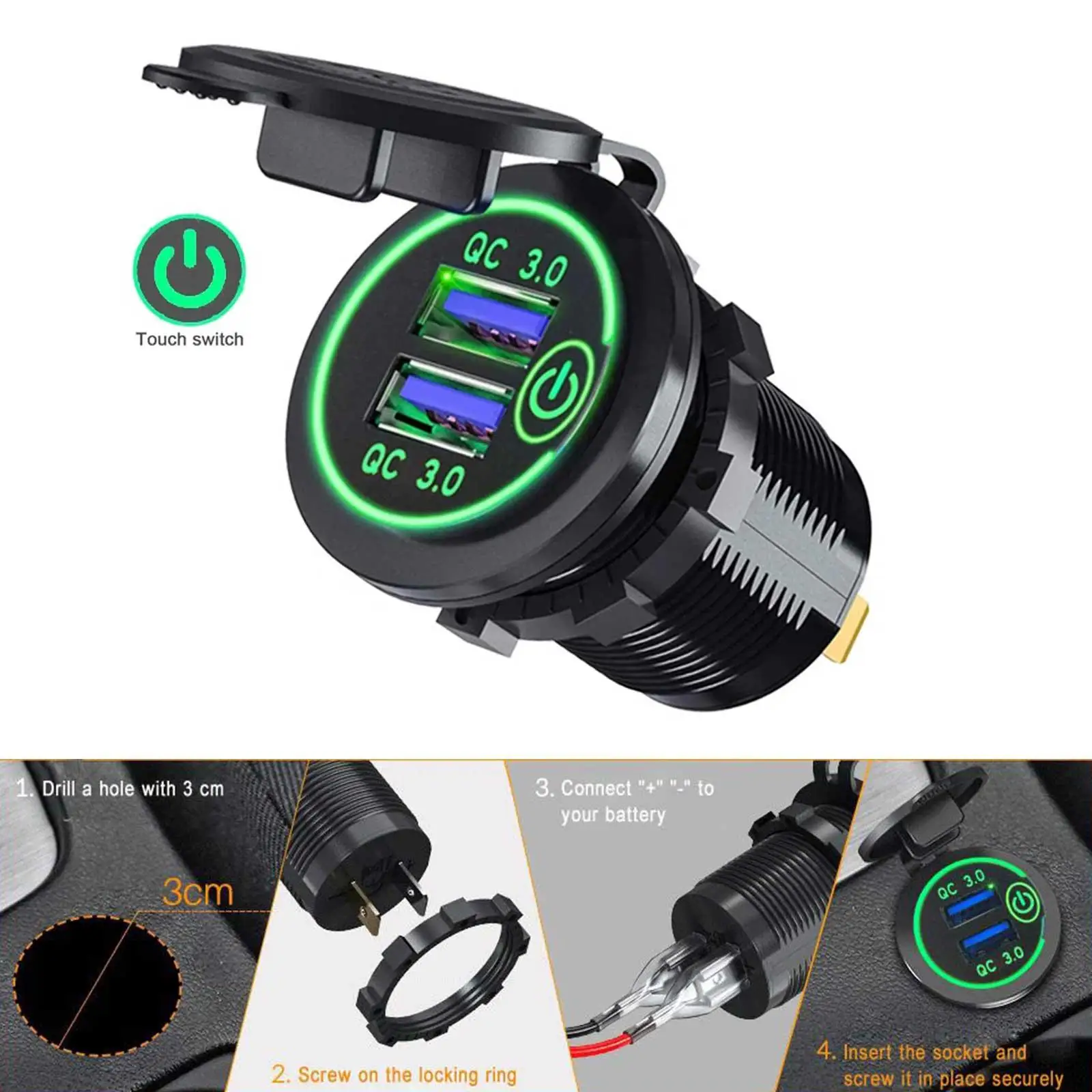 USB ڵ   ,    USB  ܼƮ , ڵ ÷  縻 D2Q6, 12V-24V,  