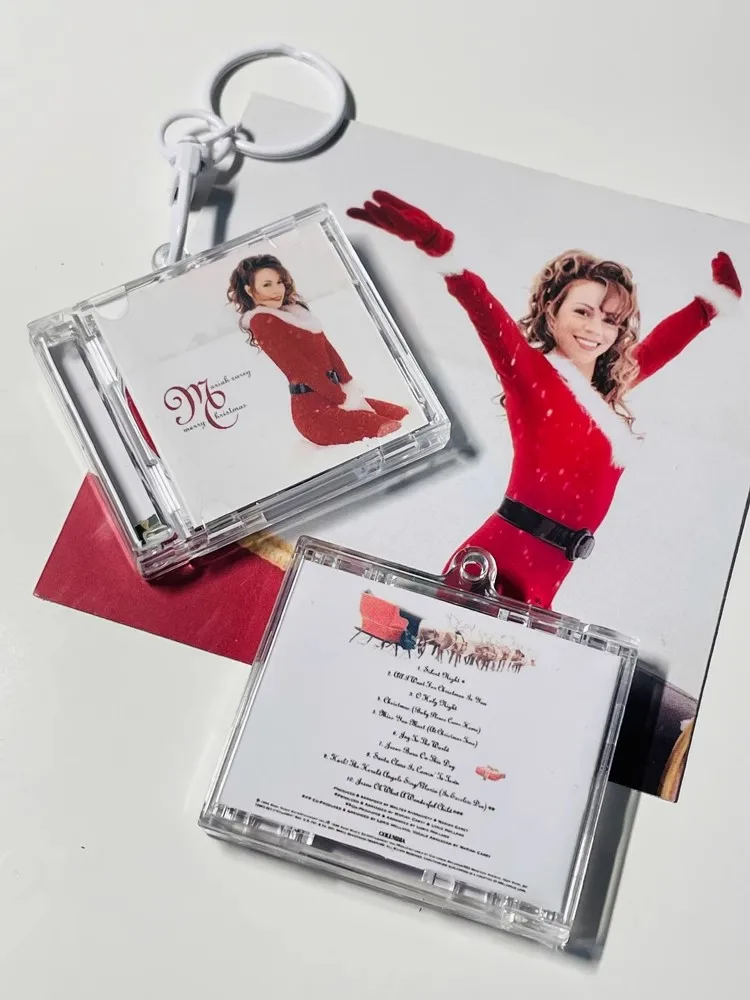 Mariah Carey Mimi MINI Music CD NFC Keychain Play Song Merry