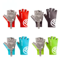 Breaking Wind Cycling Half Finger Gloves Anti-slip Bicycle Mittens Racing Road Bike Glove MTB Biciclet Guantes Ciclismo 1