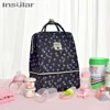 Insular Baby Diaper Bag Multifuntion Nappy Stroller Backpack Maternity Mummy Bag Baby Waterproof Diaper Changing Bag Backpacks 2