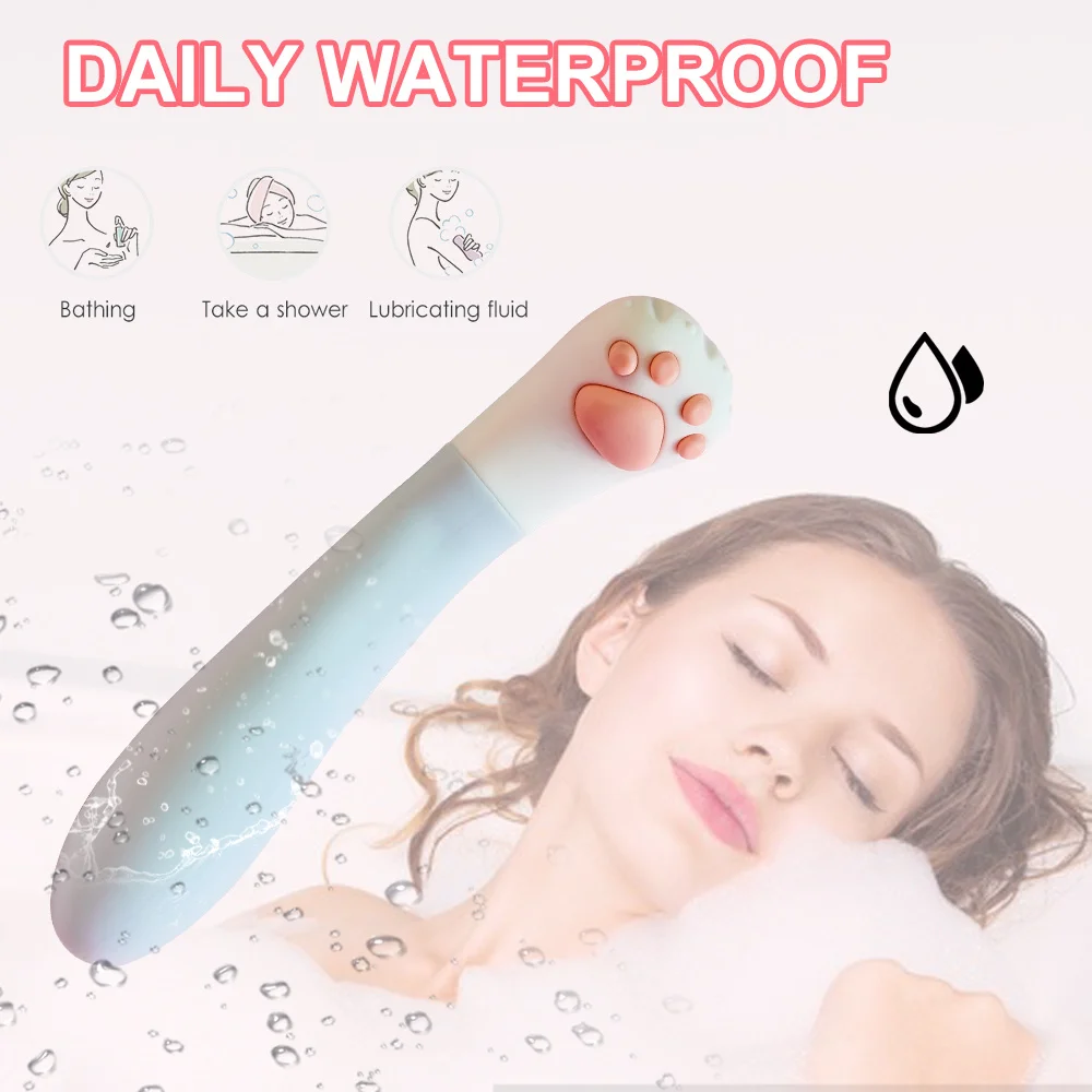 Dildo Double Vibrating Cat Claw U Type Vibrator Bendable Adult Sex Toy Clit Stimulat_voghion.com